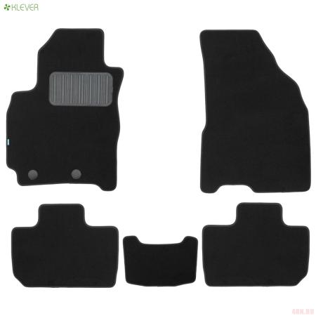 Коврики салона текстильные Premium 5D для Chery Tiggo 2 Pro (2021-2025) 5 шт. № KVR03.063.030.22110kh