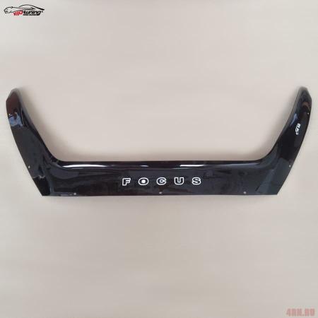 Дефлектор капота VIP-Tuning для Ford Focus 3 (2015-2018) № FR61VT
