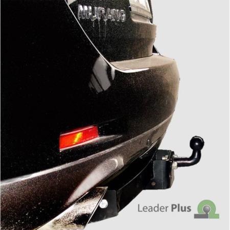 Фаркоп Лидер Плюс усиленный с кованым фланцевым шаром для Nissan Murano Z51 (2010-2015) № N118-F