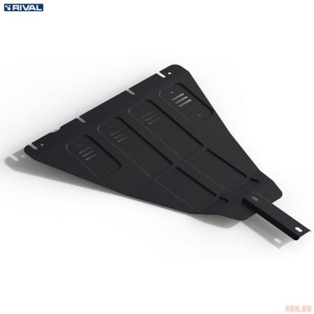 Защита раздаточной коробки для Nissan Navara D40 (2005-2015) № 111.4110.2