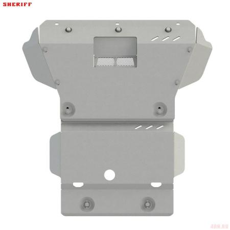 Защита картера и радиатора для Toyota 4Runner (2019-2024) № 4875