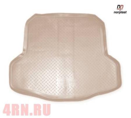 Коврик в багажник Norplast бежевый для Nissan Teana седан (2008-2014) № NPL-P-61-71-B