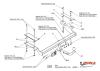 Фаркоп Imiola для Chevrolet Aveo T250 хэтчбек 3дв., 5дв. (2008-2012) № CH.010