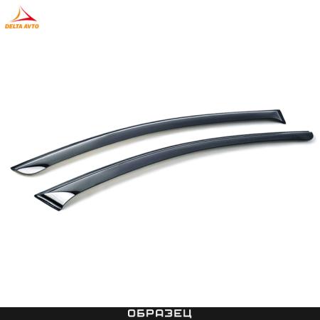 Дефлекторы боковых окон для ТагАЗ Tager 3дв. (2008-2012) 2 шт. № DN-TAG-00001-1