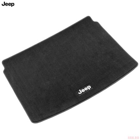 Коврик багажника текстильный оригинальный для Jeep Compass (2017-2025) № 82214650AB