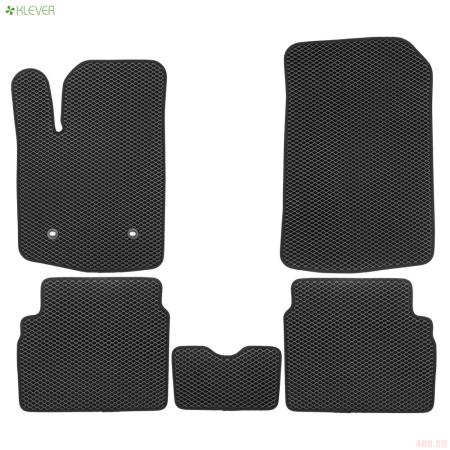 Коврики салона EVA для Chevrolet Aveo (2003-2012) с черной окантовкой 5 шт. № EVA.B.0500801222110k