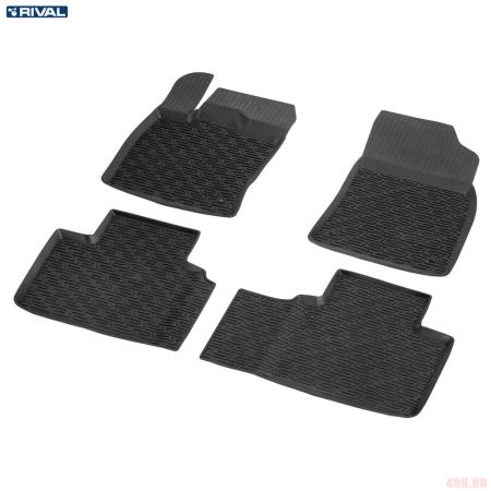 Коврики салона литьевые для Geely Atlas FX11 (2023-2025) № 61903003