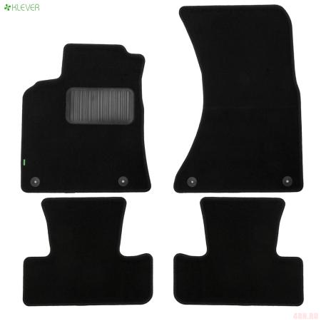 Коврики салона текстильные Standard для Audi Q5 АКПП (2008-2016) № KLEVER02041501210kh