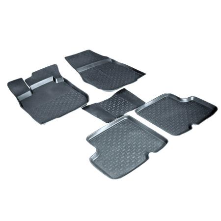 Коврики салона с высоким бортом для Renault Logan (2004-2014) № 01078