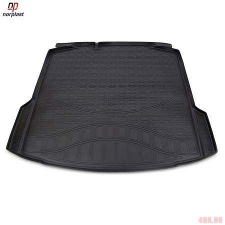Коврик в багажник Norplast (без ушей) для Skoda Rapid (2020-2023) № NPA00-T81-652