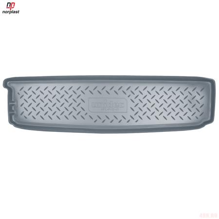 Коврик в багажник Norplast для Chevrolet Orlando (2011-2015) (7 мест) серый № NPL-P-12-41-G