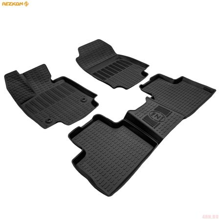 Коврики салона Rezkon для Toyota RAV4 (2019-2025) № 534035300