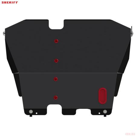 Защита картера и КПП для Hyundai Santamo (1998-2003) № 10.0256