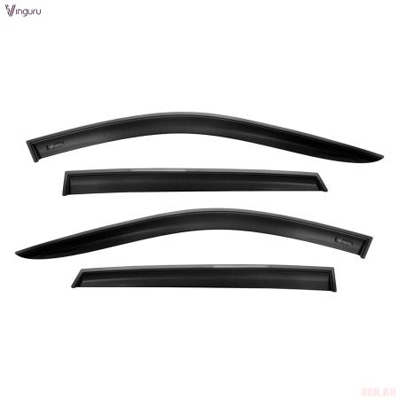 Дефлекторы боковых окон для Mazda CX-5 (2017-2025) № AFV90750