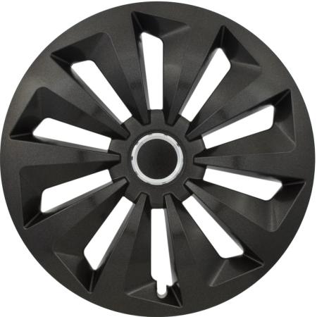 Колпаки Jestic R15 Fox Ring Mix черные, 4 шт. № 15-077-RING-MIX-CZ