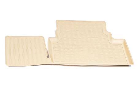 Коврики салона Norplast для Peugeot 3008 (2017-2023) бежевые № NPA11-C64-320-B