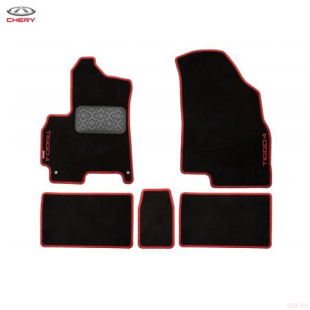 Коврики салона текстильные оригинальные для Chery Tiggo 4 (2018-2025) 5 шт. № CHERY644410444khv