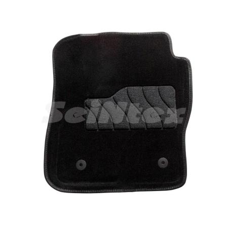 Коврики салона 3D текстильные для Ford C-Max (2003-2010) бежевые № 84706