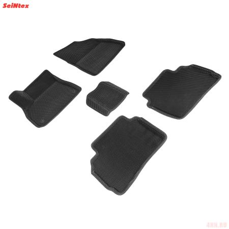 Коврики салона Eva 3D "соты" для Chevrolet Malibu (2016-2025) № 96402