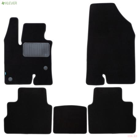 Коврики салона текстильные Premium для Haval Dargo (2022-2025) 5 шт. № KLEVER0509901822110kh