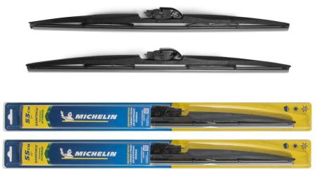 Щетки стеклоочистителя Michelin гибридные для Porsche 718 Boxster (2016-2025) № K13321-22