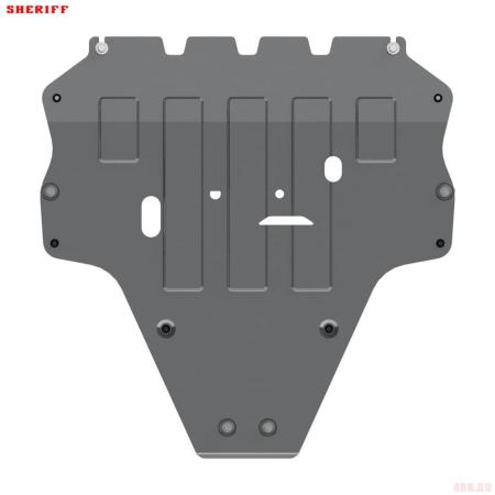 Защита картера и КПП для Infiniti QX50 (2018-2025) № 15.3928