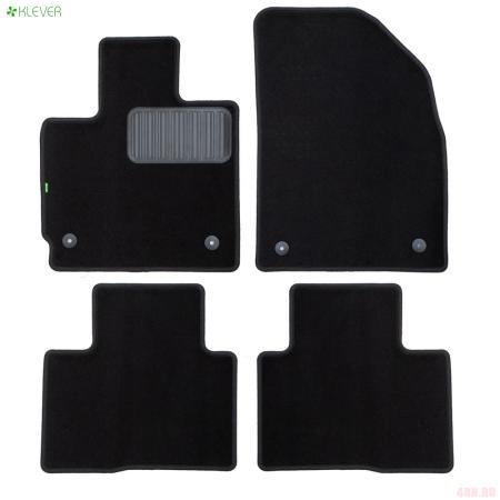 Коврики салона текстильные Standard для CHERYEXEED TXL (2020-2025) № KLEVER021060101210kh
