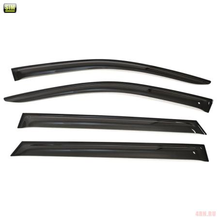 Дефлекторы боковых окон для Kia Sorento (2020-2025) № SKISOR2032