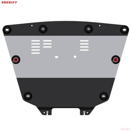 Защита картера и КПП для Lada (ВАЗ) Vesta (2015-2025) № 27.2928