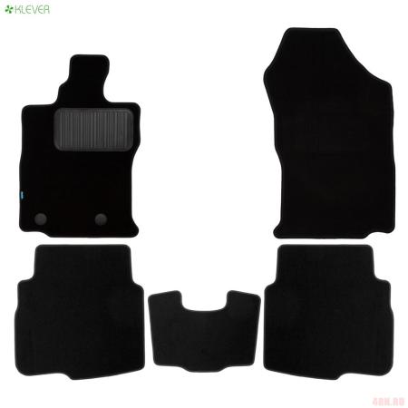 Коврики салона текстильные Premium для Subaru Outback универсал (2022-2025) 5 шт. № KLEVER0304602322110kh