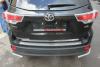 Накладка на задний бампер оригинальный для Toyota Highlander (2013-2019) № PU060-48214-EU