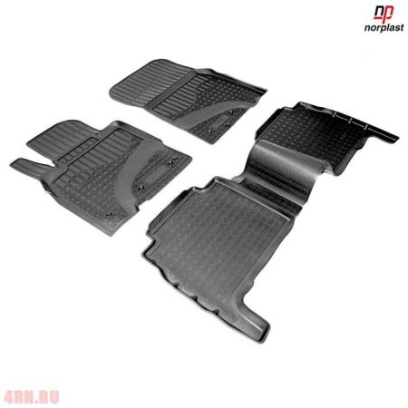 Коврики салона Norplast для Toyota Land Cruiser 200 5/7 мест (2007-2012) № NPA11-C88-500