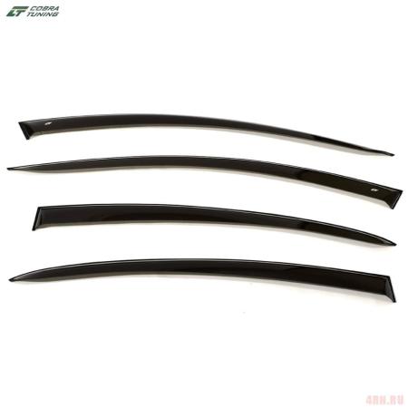 Дефлекторы боковых окон Cobra для Volvo S60 (2010-2018) № V10910