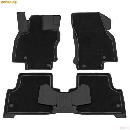 Коврики салона Transformer резиновые для Skoda Karoq (2020-2025) Ser.S № 3030035100