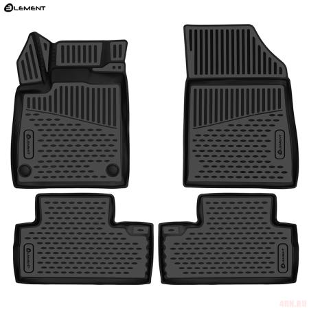 Коврики 3D салона для GAC Trumpchi GS3 (2022-2025) № ELEMENT3DA70906210k