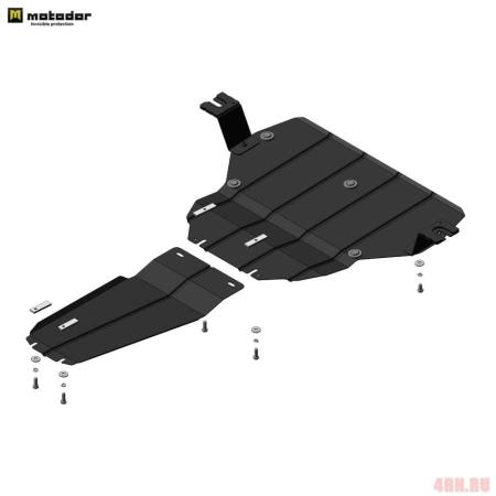 Защита двигателя и КПП для Mercedes Vito фургон (2014-2025) № 01238