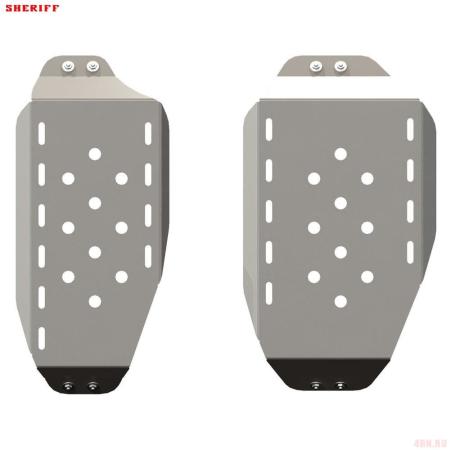 Защита бензобака для SsangYong Actyon (2012-2019) № 29.2274