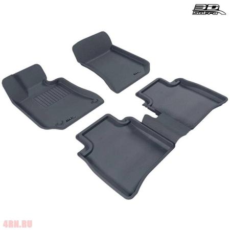 Коврики салона Sotra Liner 3D Lux серые для Mercedes E-Class W212 (2009-2013) № ST 74-00384