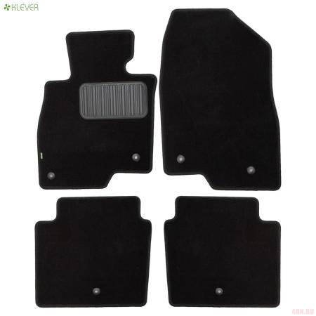Коврики салона Klever текстильные Standard для Mazda 6 седан (2015-2025) № KLEVER02333101210kh