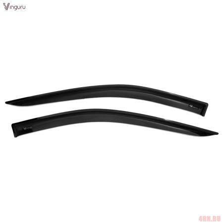 Дефлекторы боковых окон Vinguru для Hyundai H1 Starex (2007-2021) 2 шт. № AFV82507