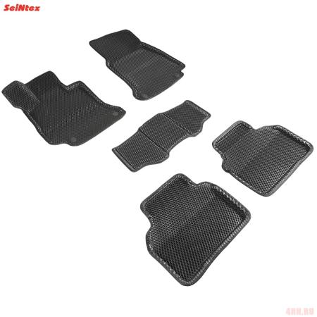 Коврики салона Eva 3D "ромб" для Mercedes E-Сlass (W213) (2016-2025) № 95317