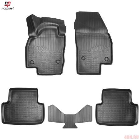 Коврики 3D салона для Volkswagen T-Cross (2018-2025) № NPA11-C95-560