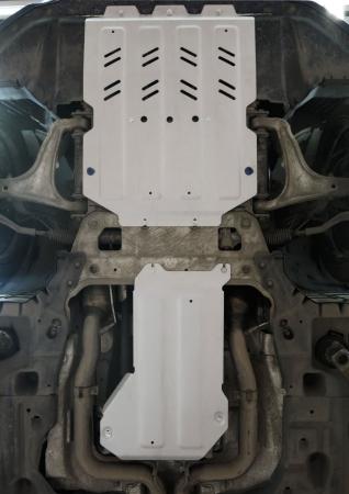 Защита двигателя, КПП и раздаточной коробки для Maserati Levante (2016-2017) 2 части № K333.3601.1