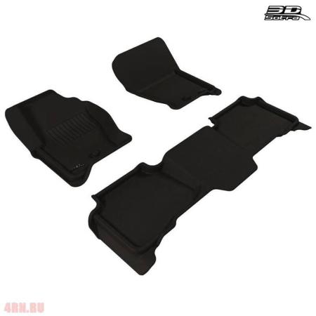 Коврики салона Sotra Liner 3D Lux для Land Rover Discovery 4 (2010-2016) № ST 74-00664