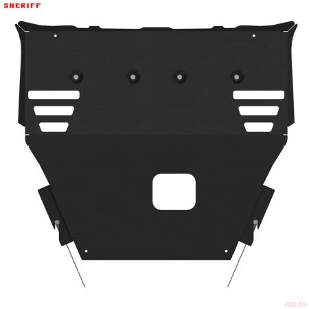 Защита картера и КПП для Hyundai Tucson (2021-2025) № 10.4916