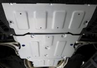 Защита двигателя, КПП и раздаточной коробки для Audi A7 (2018-2025) 3 части № K333.0343.1