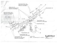 Фаркоп Imiola для Kia Optima (2016-2020) быстросъемное крепление № K.A63