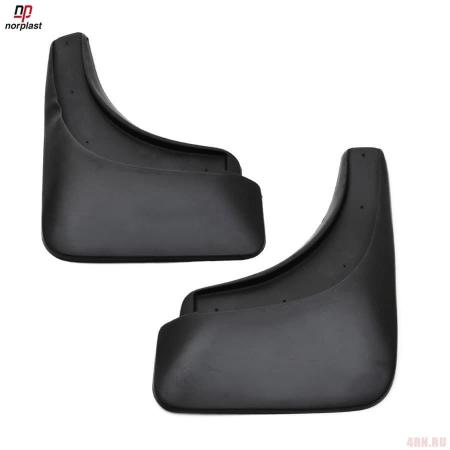 Брызговики задние для Volkswagen Touareg (R-Line) (2010-2018) № NPL-Br-95-59B