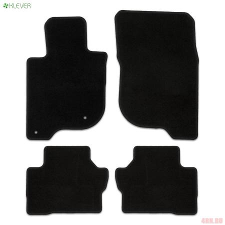 Коврики салона Klever текстильные Econom для Mitsubishi Pajero Sport (2016-2025) № KLEVER01353201200k