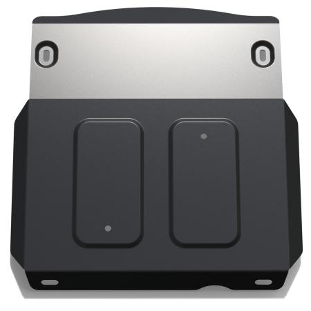 Защита КПП и переднего редуктора для Chevrolet Niva (2002-2020) № 111.1022.1